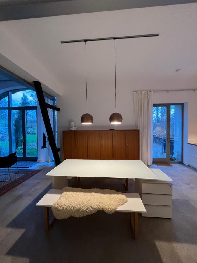 Historisches Designer Loft Villa Essen Exteriör bild